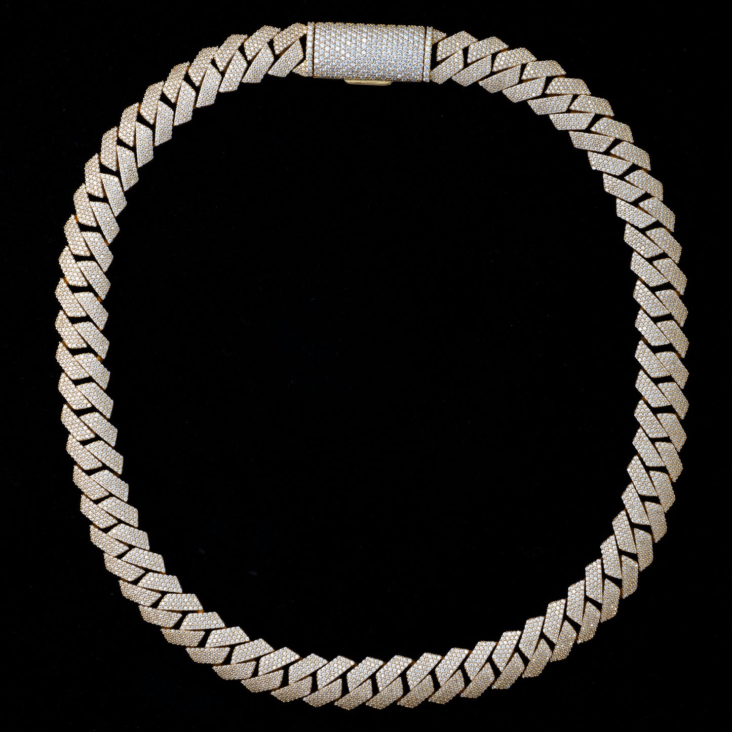 15MM MOISSANITE MIAMI CUBAN LINK CHAIN