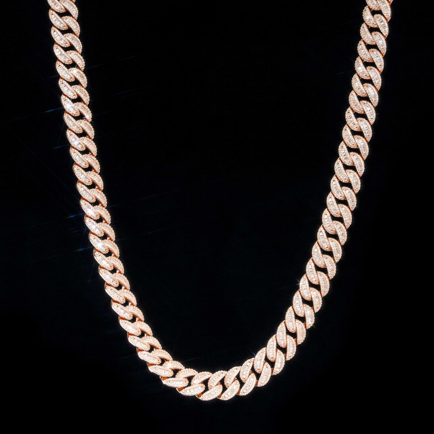 18MM MOISSANITE CUBAN LINK CHAIN