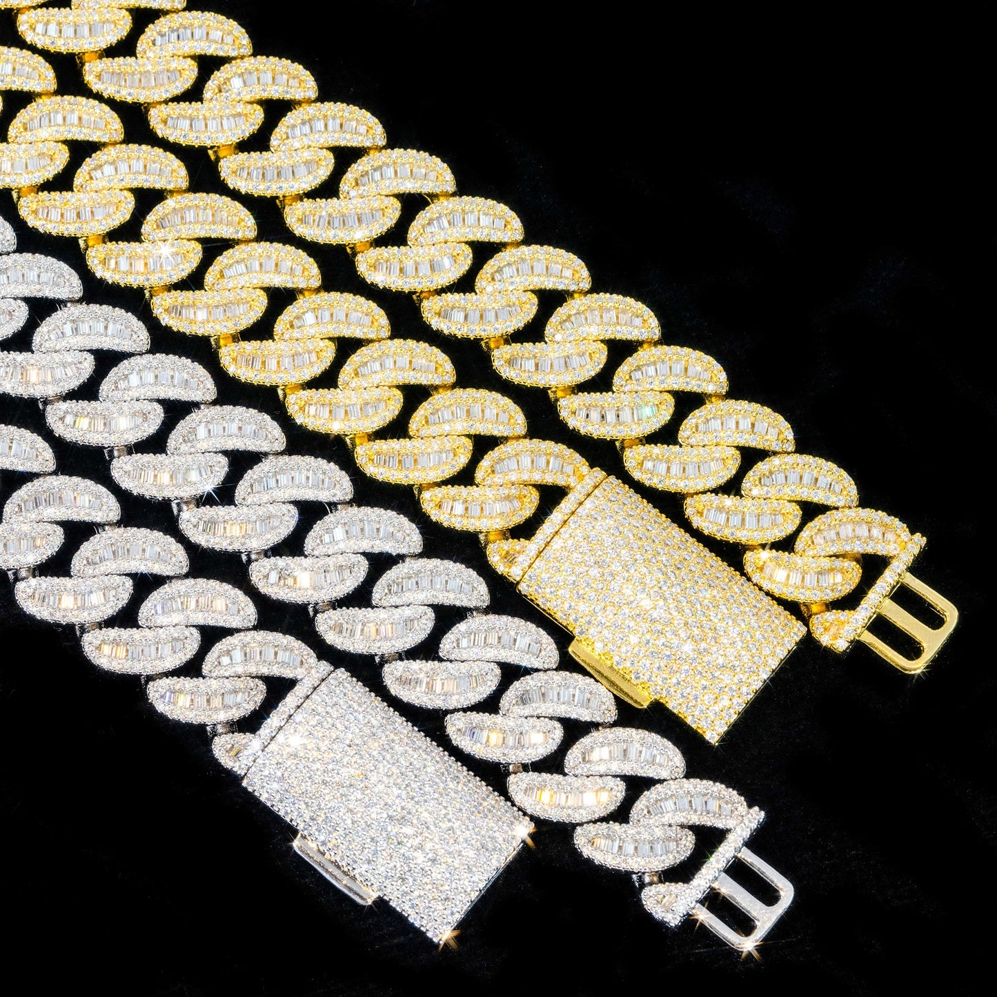 18MM MOISSANITE CUBAN LINK CHAIN