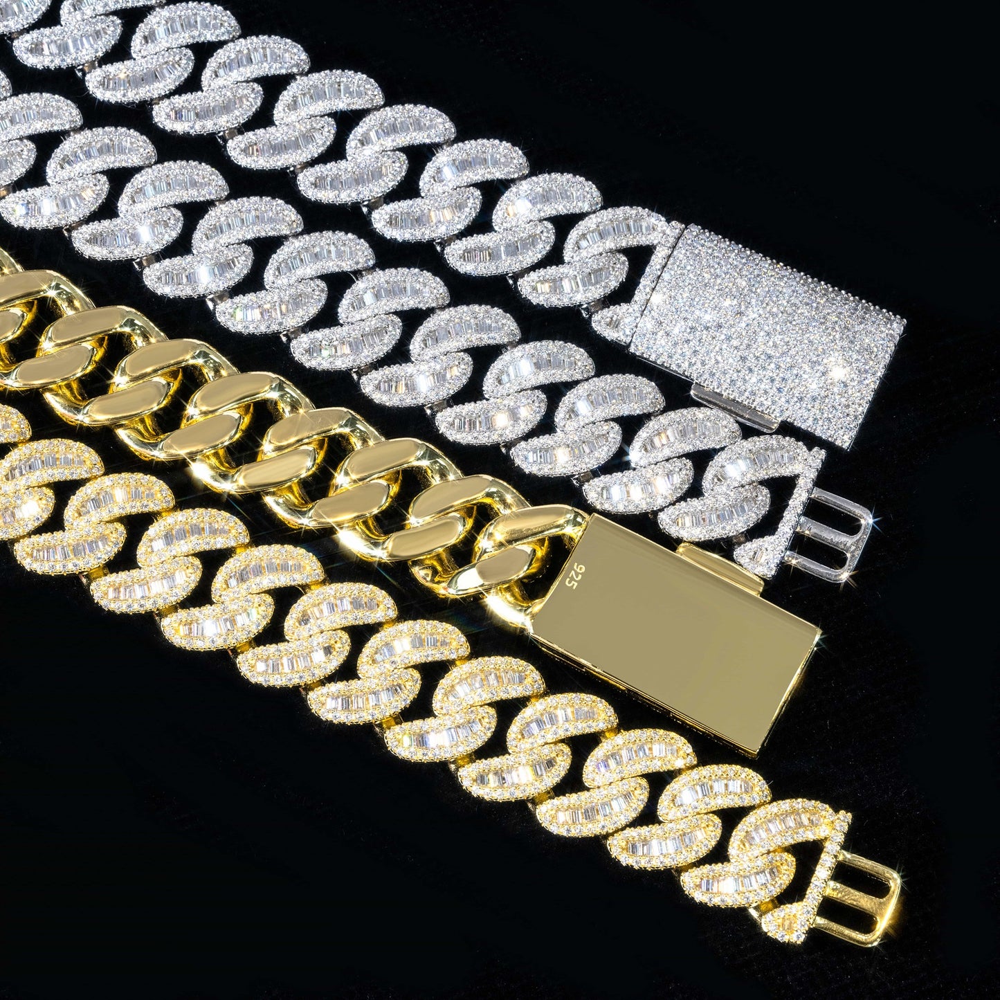 18MM MOISSANITE CUBAN LINK CHAIN