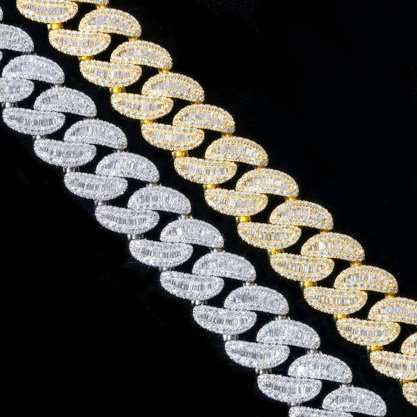 18MM MOISSANITE CUBAN LINK CHAIN