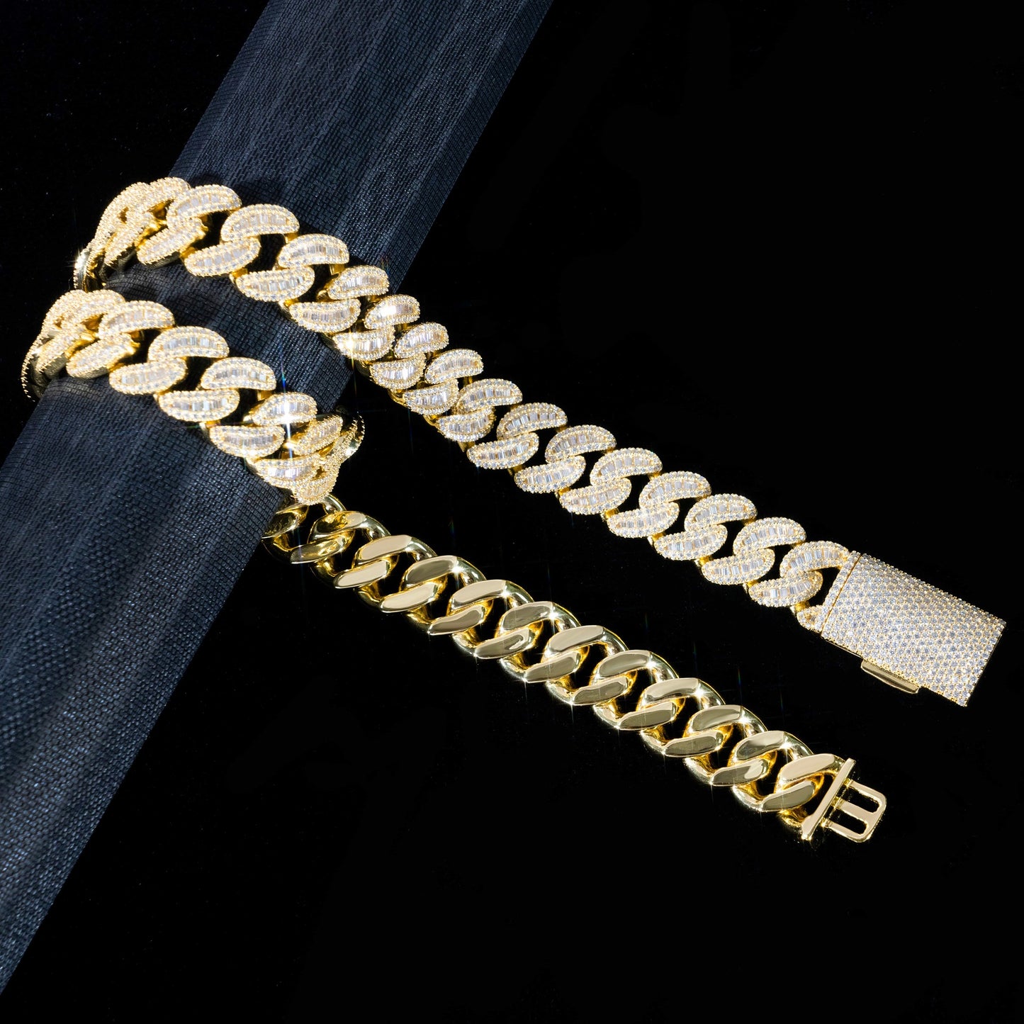 18MM MOISSANITE CUBAN LINK CHAIN