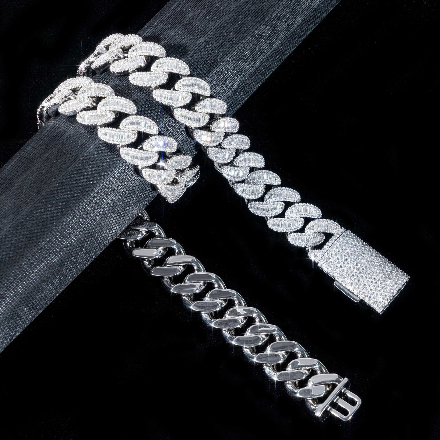 18MM MOISSANITE CUBAN LINK CHAIN