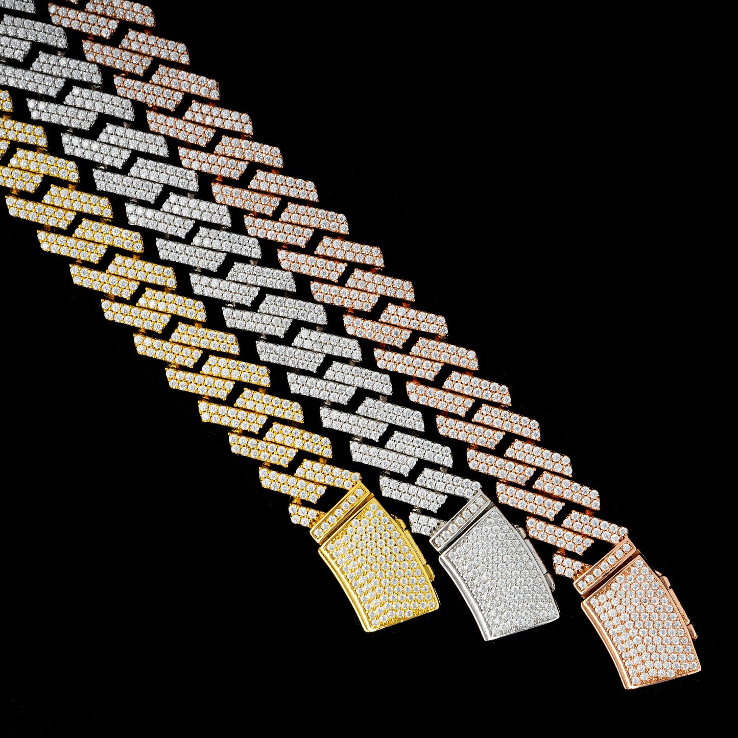 13MM MOISSANITE MIAMI CUBAN LINK CHAIN