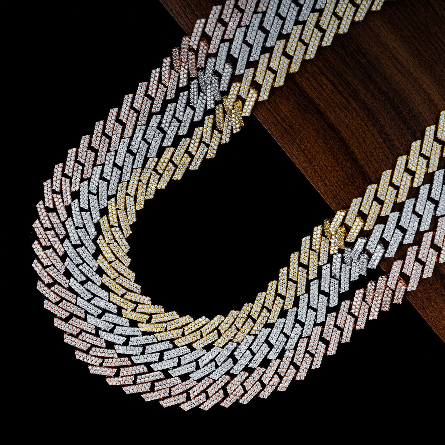 13MM MOISSANITE MIAMI CUBAN LINK CHAIN