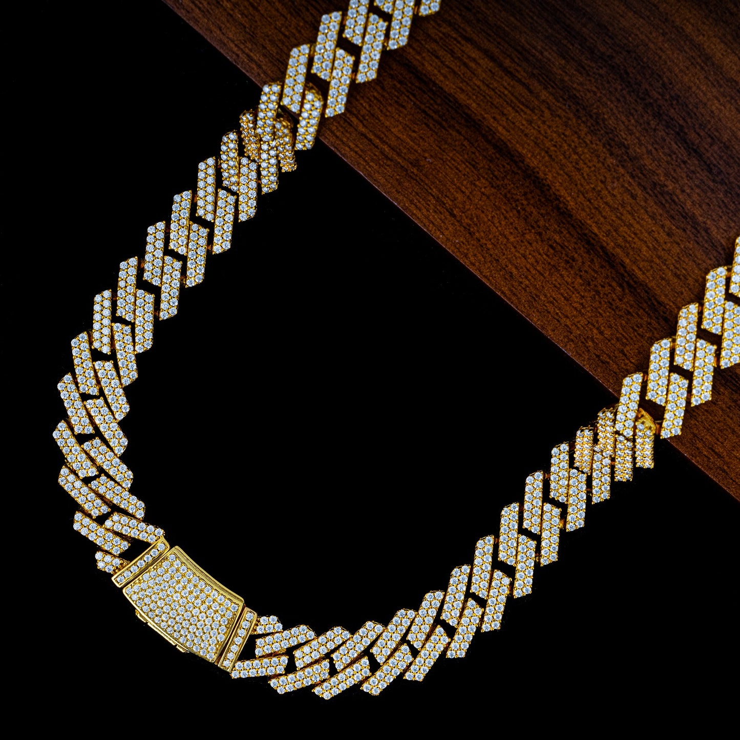 13MM MOISSANITE MIAMI CUBAN LINK CHAIN