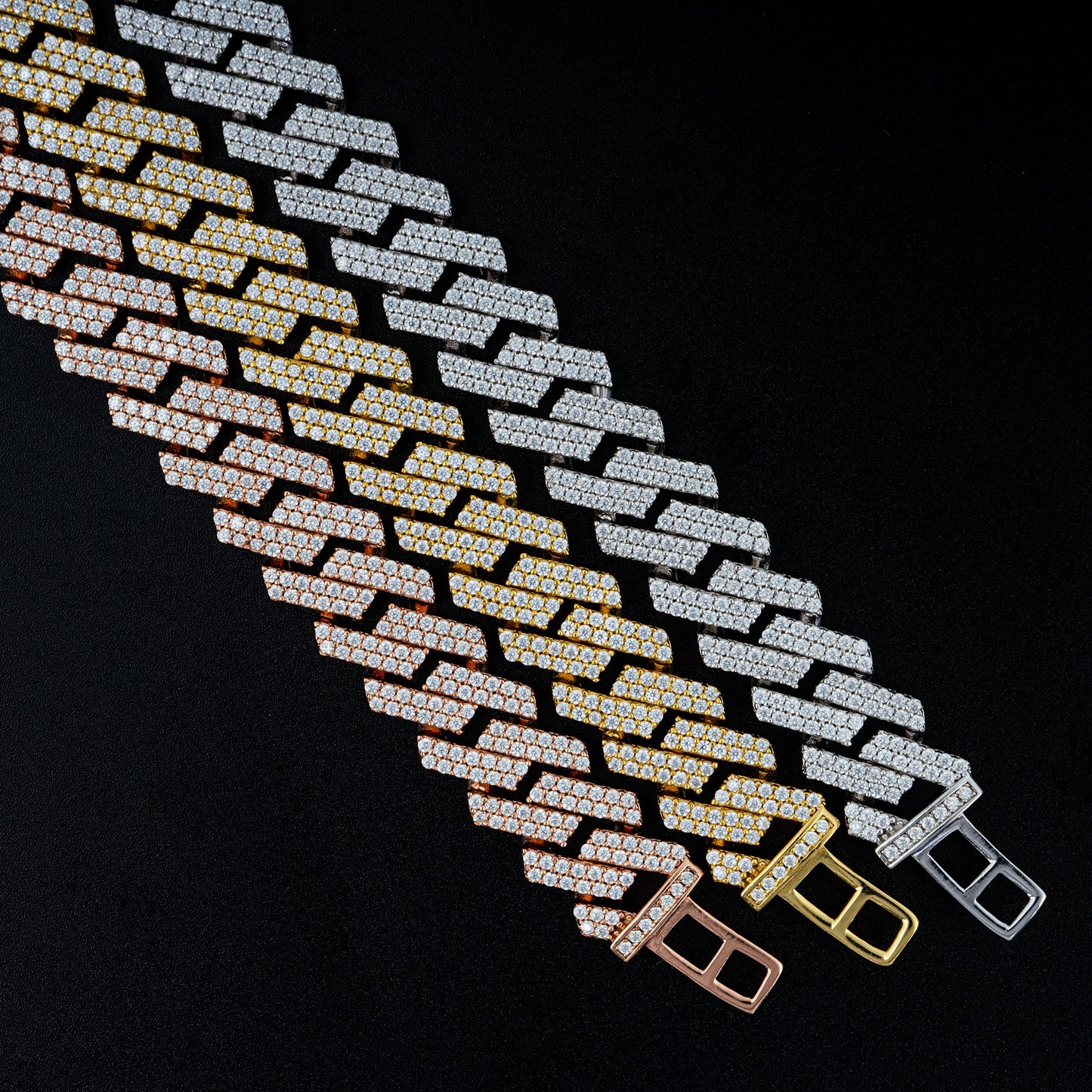 13MM MOISSANITE MIAMI CUBAN LINK CHAIN