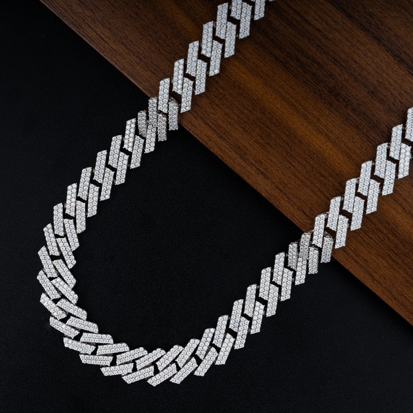 13MM MOISSANITE MIAMI CUBAN LINK CHAIN