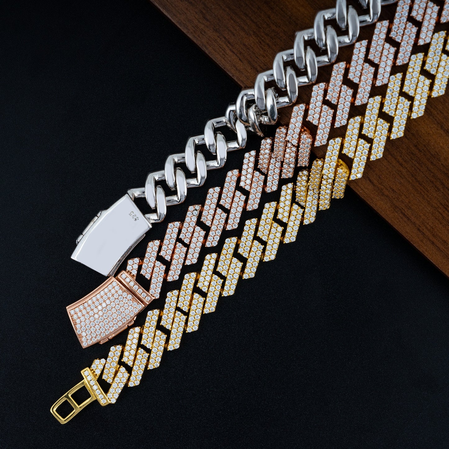 13MM MOISSANITE MIAMI CUBAN LINK CHAIN