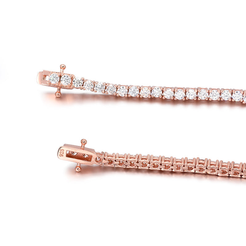 6.5MM-8MM MOISSANITE TENNIS BRACELET