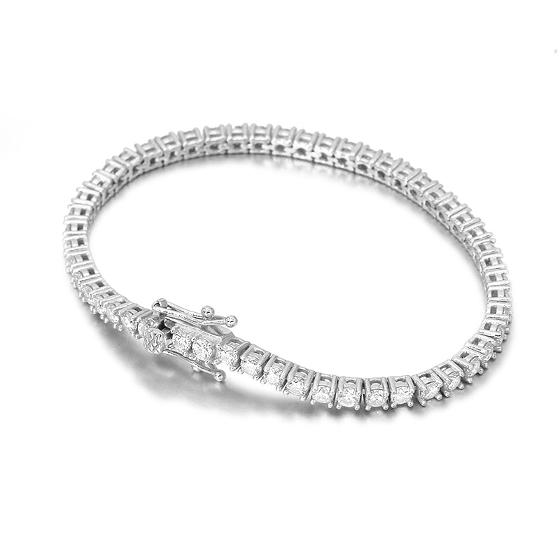 2MM-5MM MOISSANITE TENNIS BRACELET