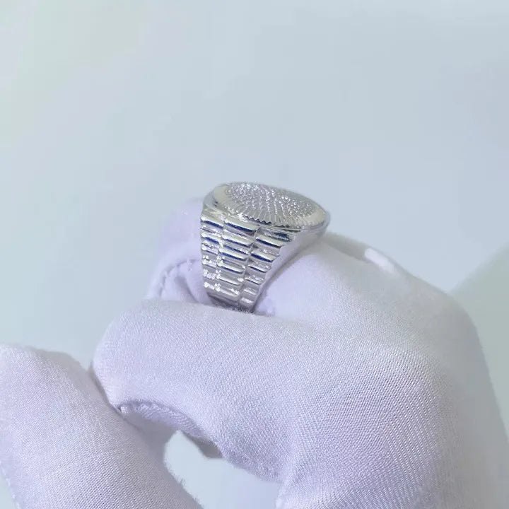 MOISSANITE RX RING