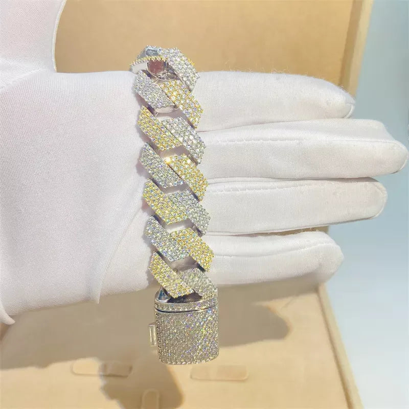 20MM MOISSANITE MIAMI CUBAN LINK BRACELET