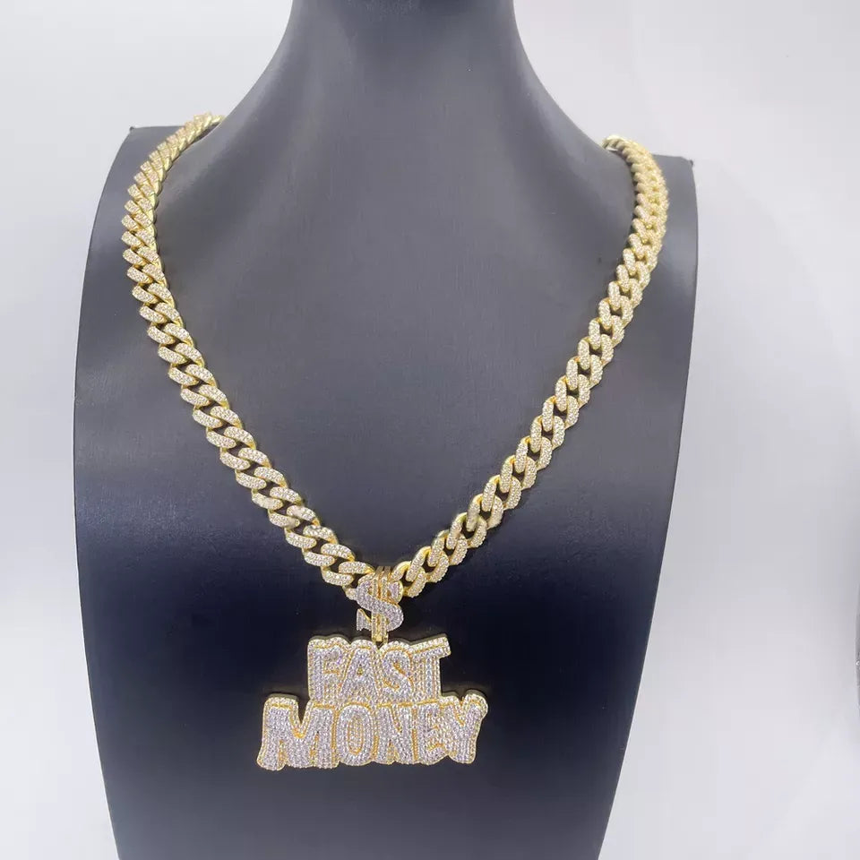 10MM MOISSANITE CUBAN LINK CHAIN