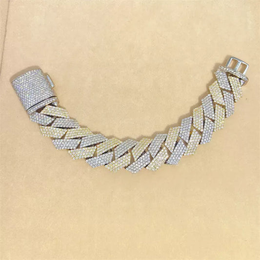 20MM MOISSANITE MIAMI CUBAN LINK BRACELET