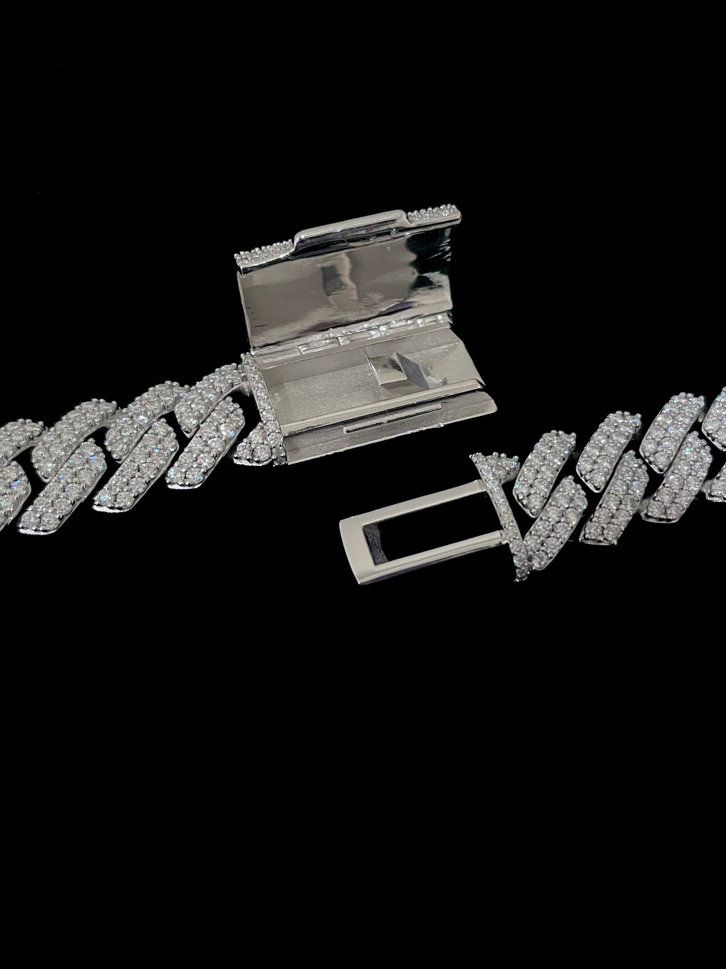 15MM MOISSANITE CUBAN LINK CHAIN