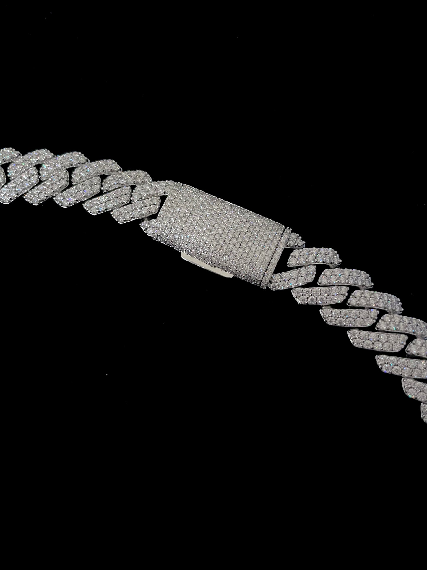 15MM MOISSANITE CUBAN LINK CHAIN