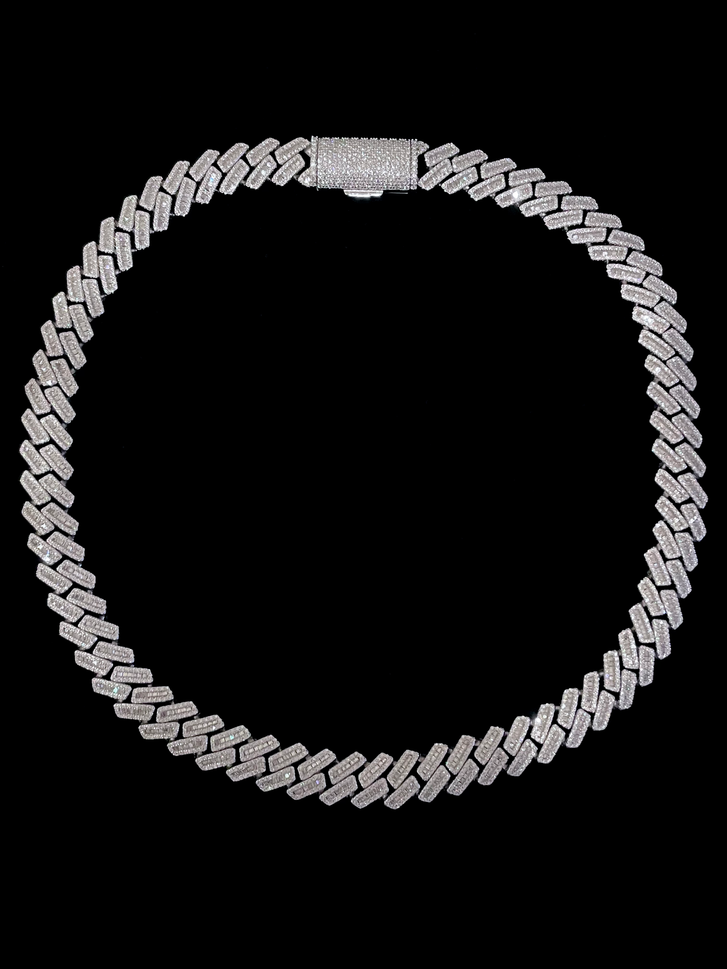 13MM MOISSANITE CUBAN LINK CHAIN