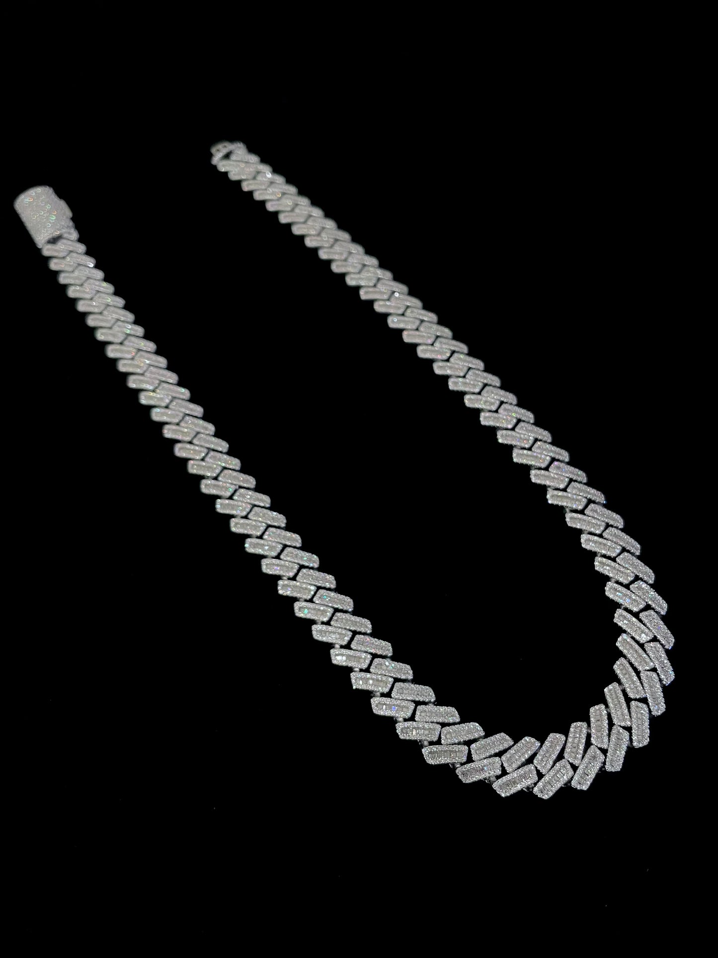 13MM MOISSANITE CUBAN LINK CHAIN