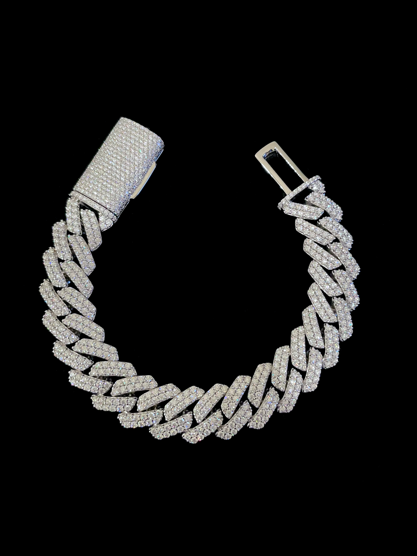 15MM MOISSANITE MIAMI CUBAN LINK BRACELET