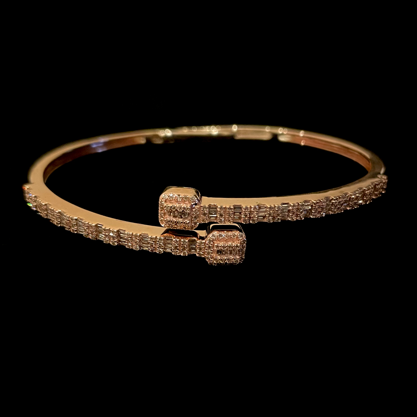 BAGUETTE BANGLE BRACELET