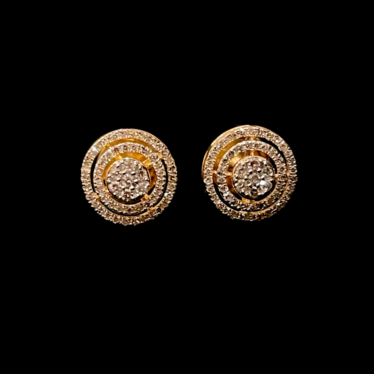 10MM JUMBO CAKE EARRINGS