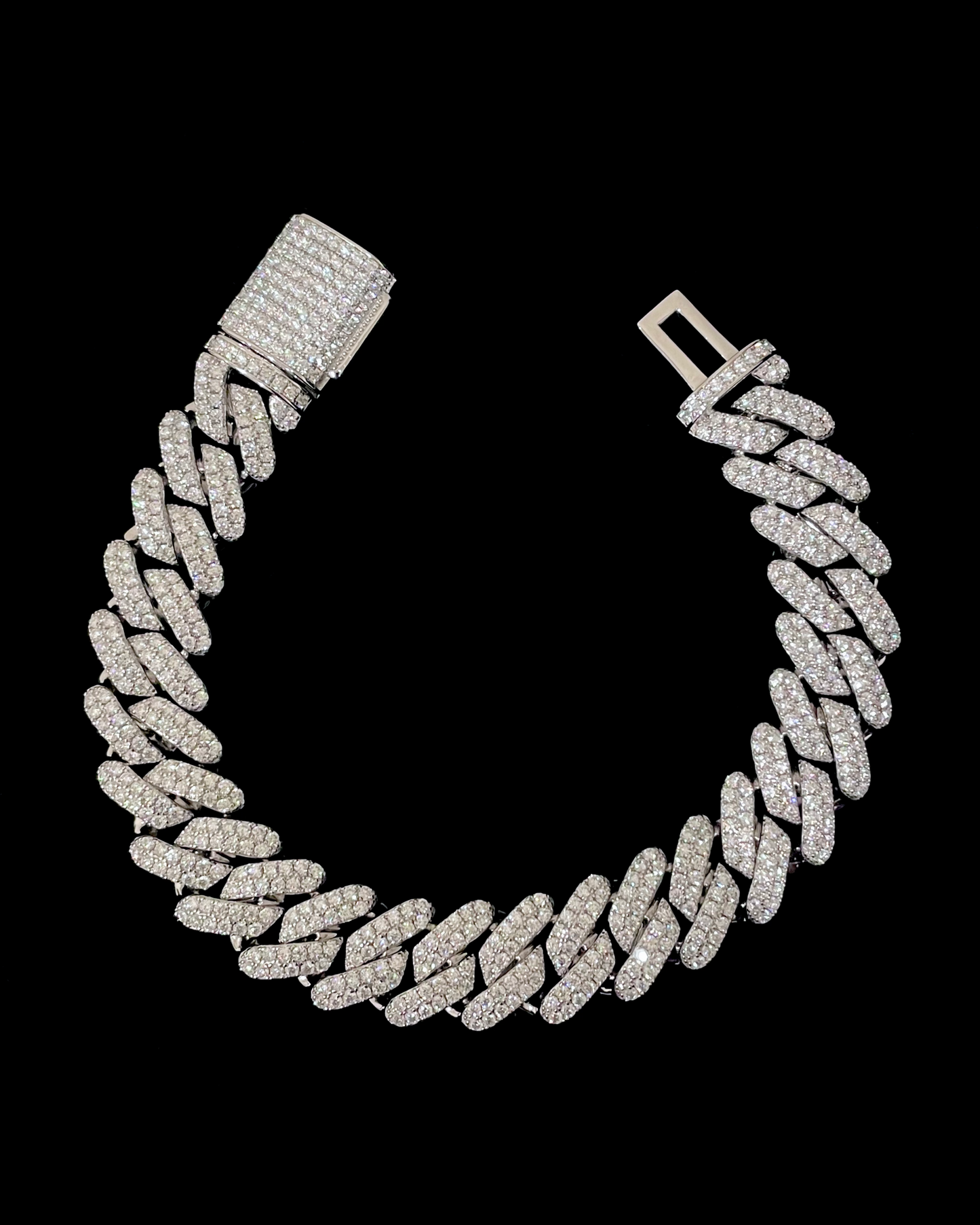 14MM MOISSANITE MIAMI CUBAN LINK BRACELET