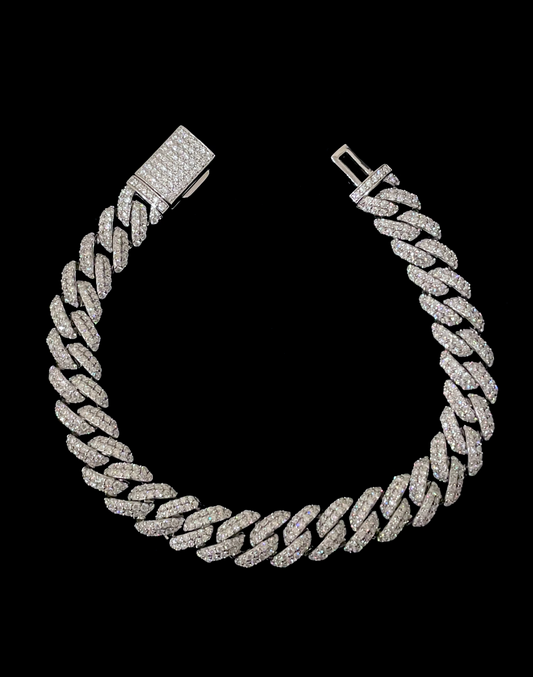 10MM MOISSANITE MIAMI CUBAN LINK BRACELET