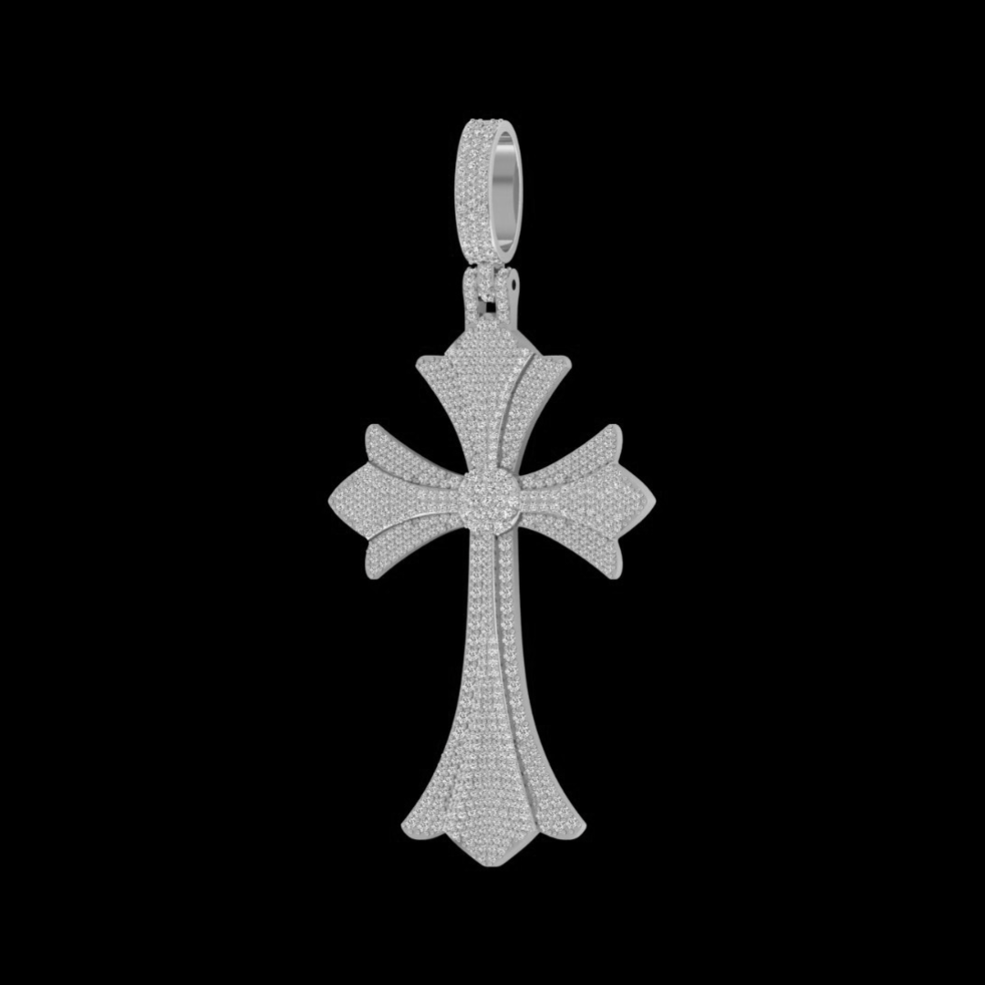 DIAMOND CH CROSS PENDANT