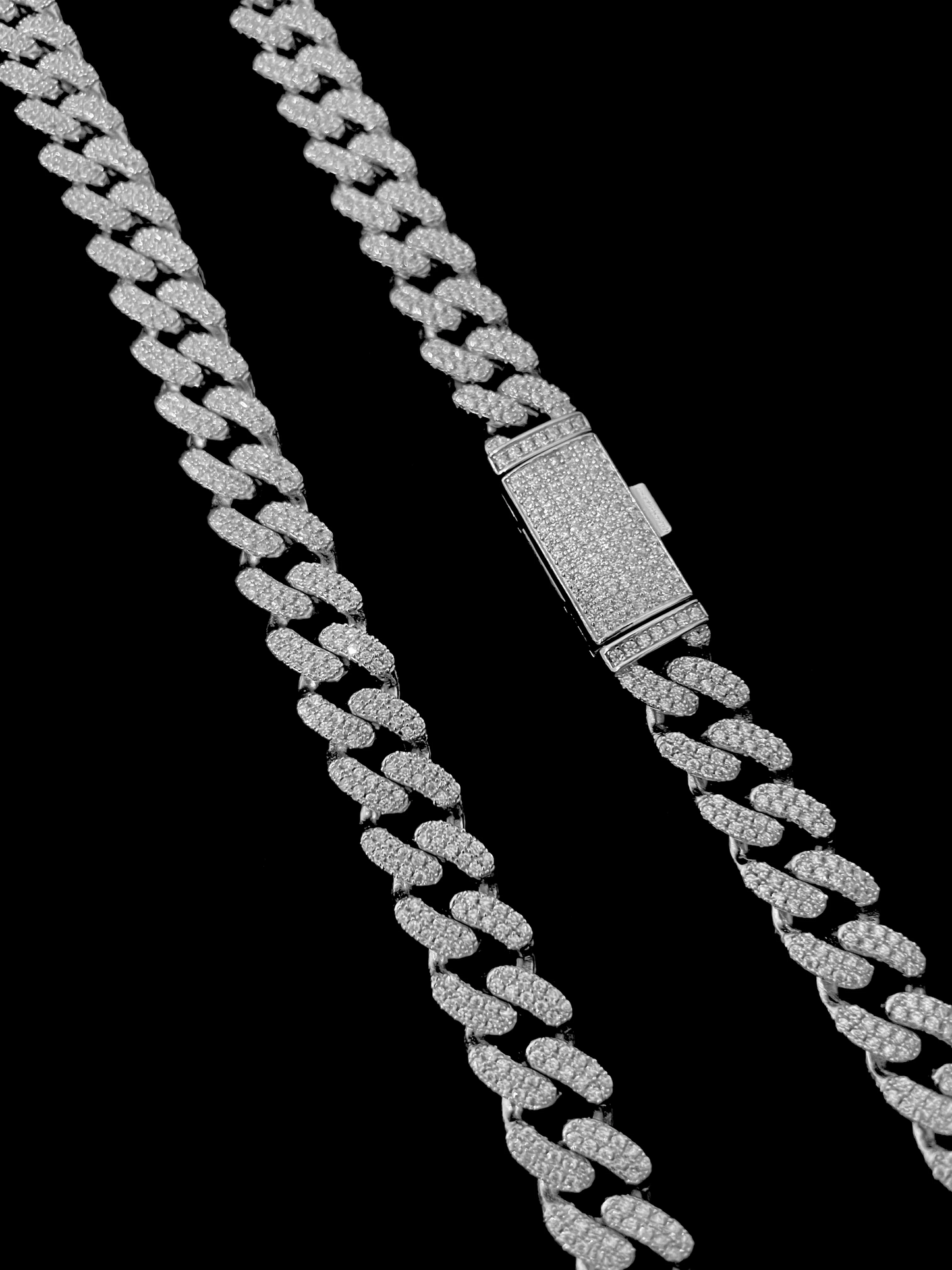 10MM MOISSANITE CUBAN LINK CHAIN