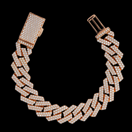 13MM MOISSANITE MIAMI CUBAN LINK BRACELET