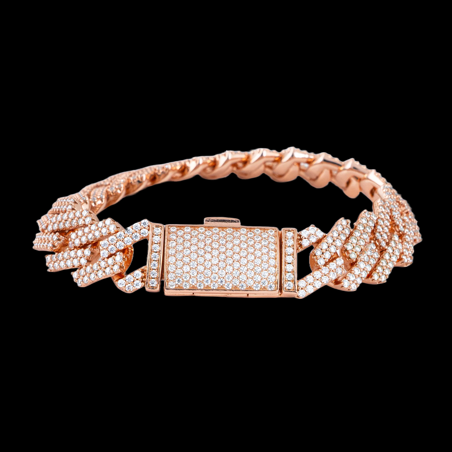 13MM MOISSANITE MIAMI CUBAN LINK BRACELET