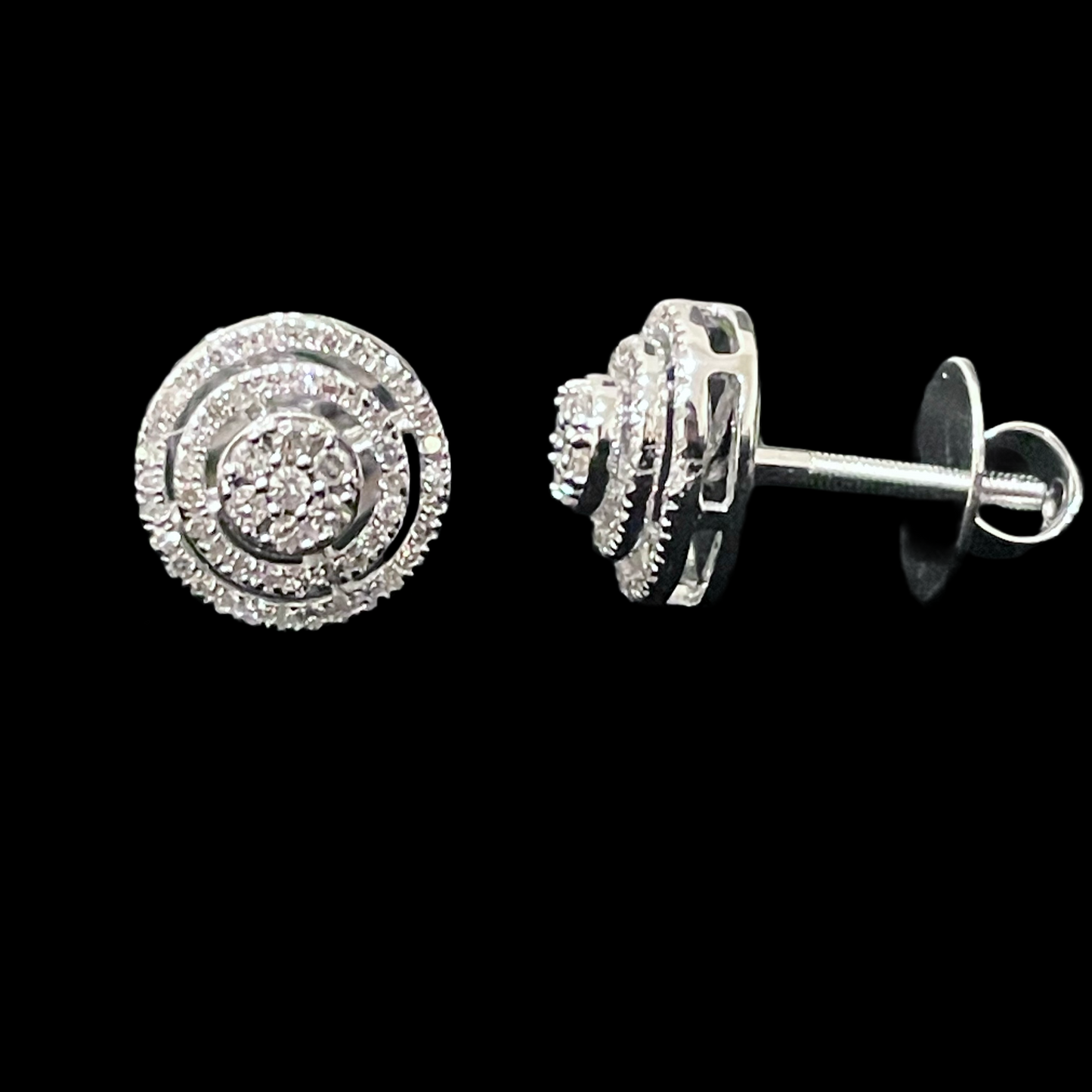 10MM JUMBO CAKE EARRINGS