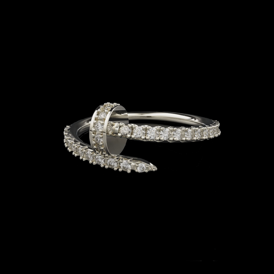 DIAMOND NAIL RING