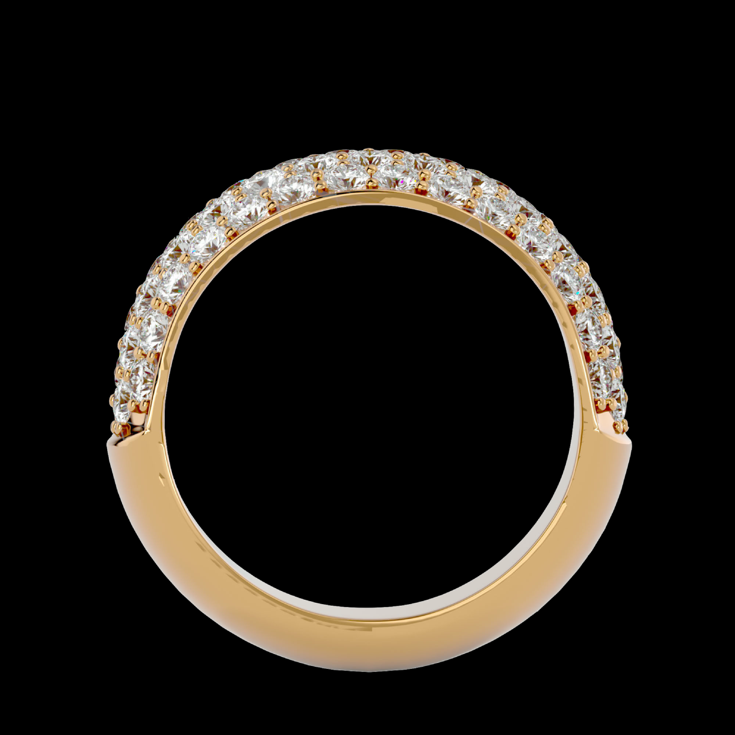 4 ROW DIAMOND ETERNITY RING