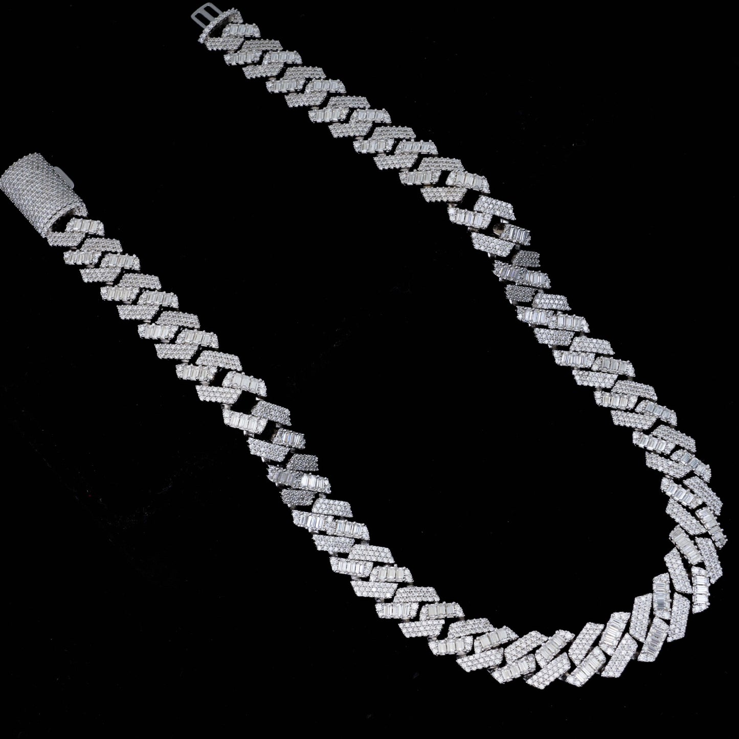 15MM MOISSANITE MIAMI CUBAN LINK CHAIN