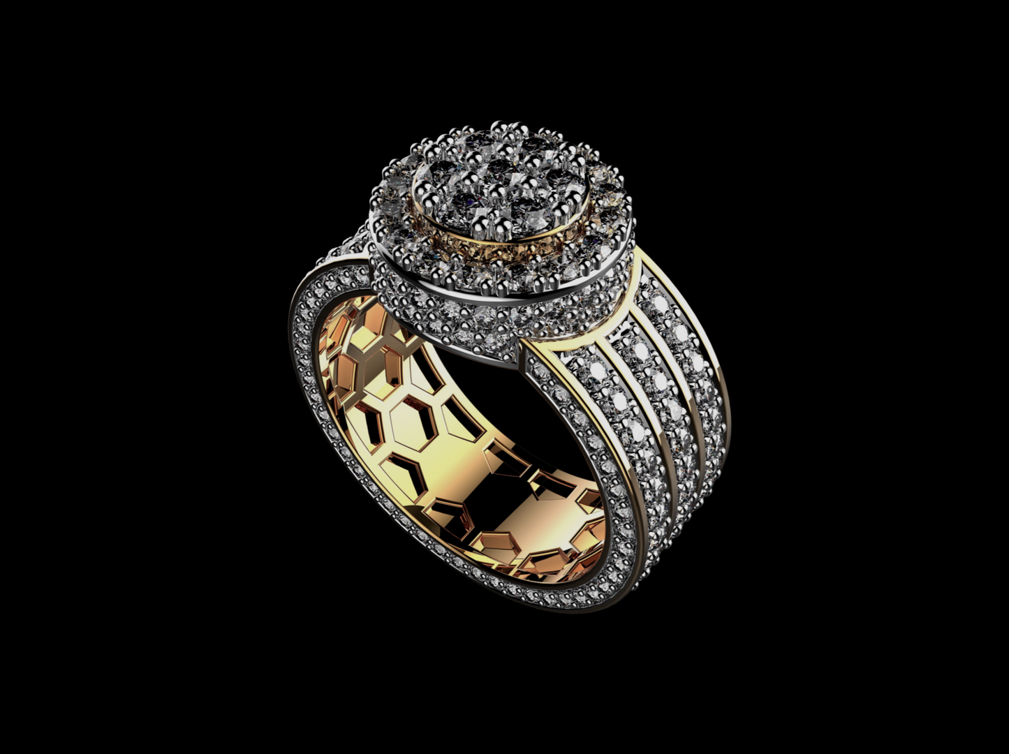 DIAMOND JUMBO CAKE RING