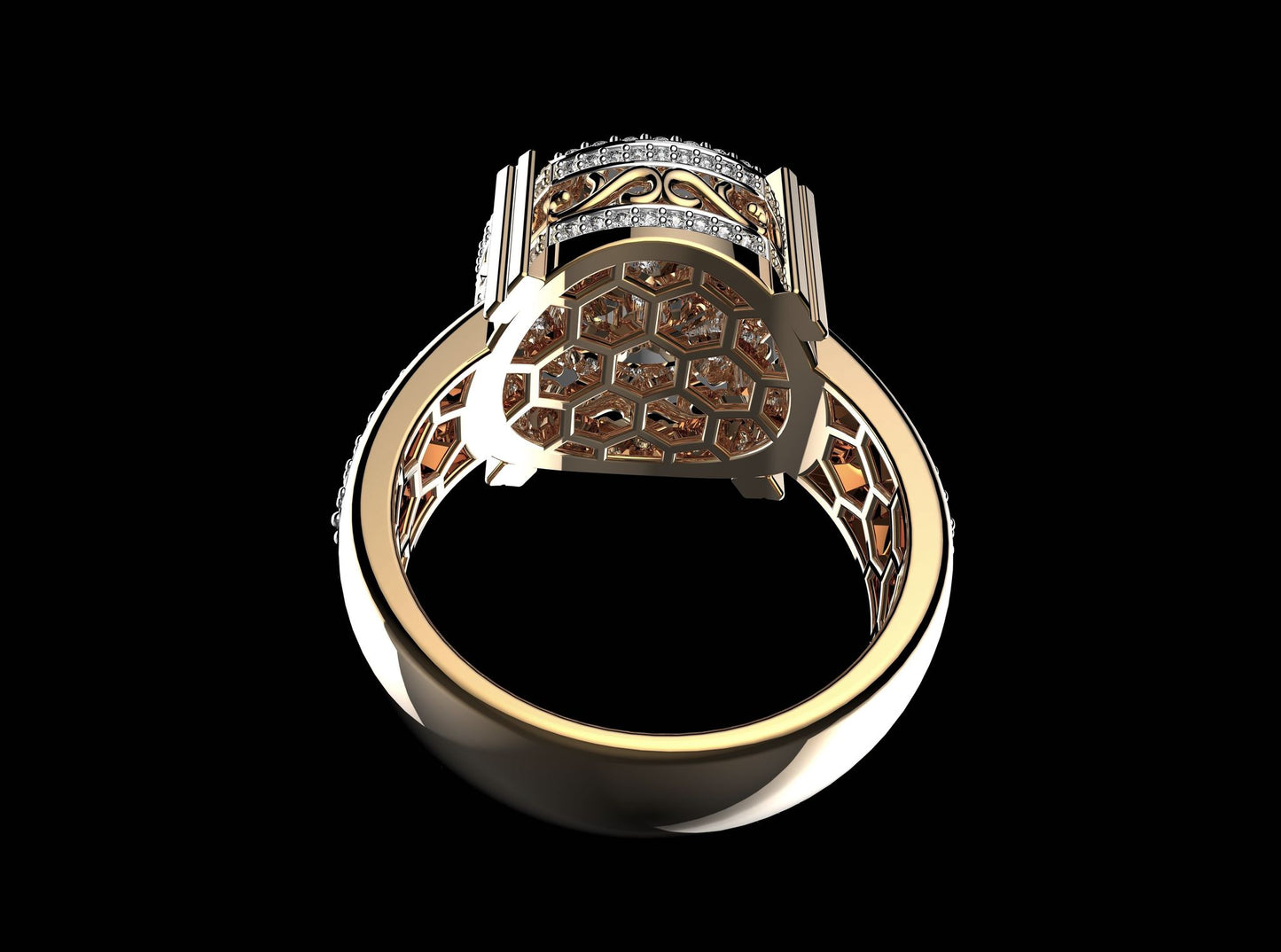 DIAMOND CAKE RING