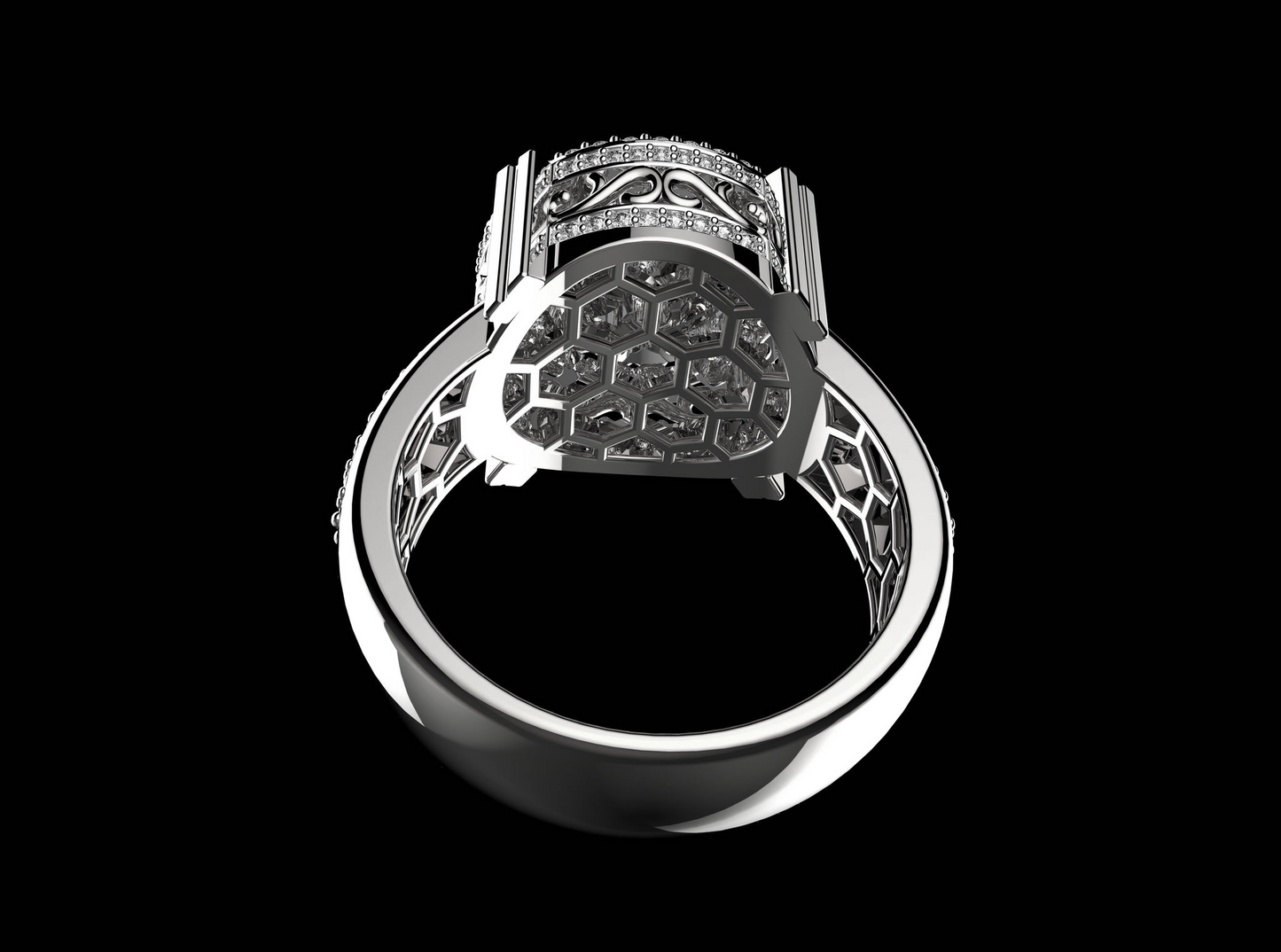 DIAMOND CAKE RING
