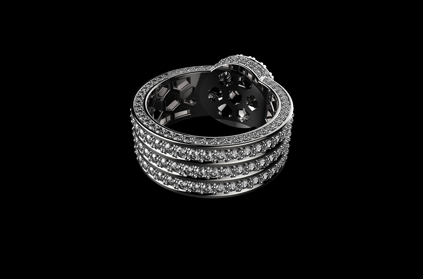 DIAMOND JUMBO CAKE RING