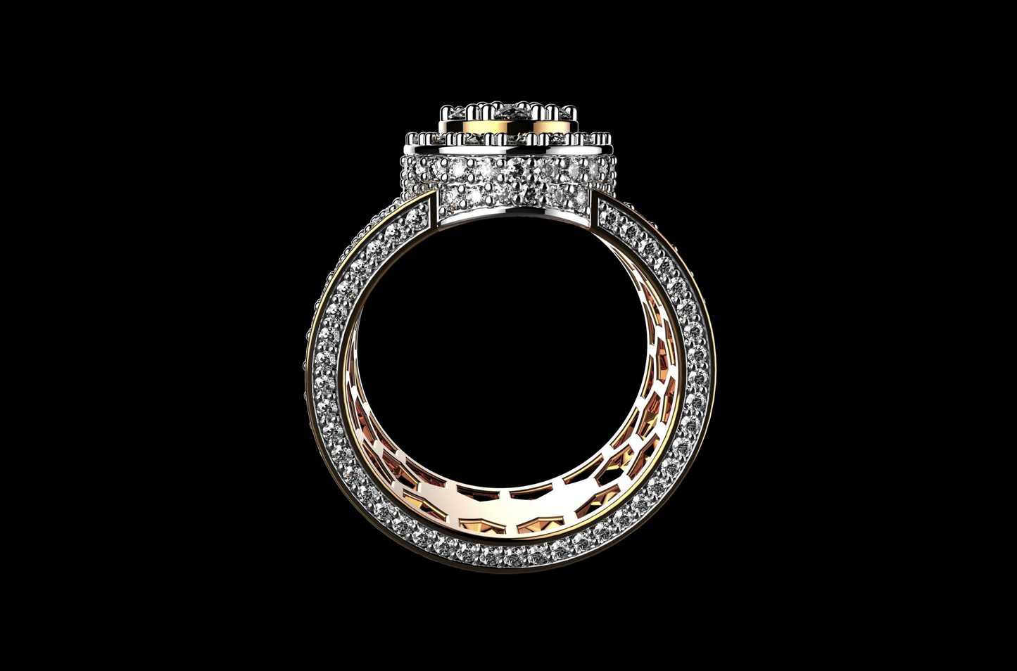 DIAMOND JUMBO CAKE RING
