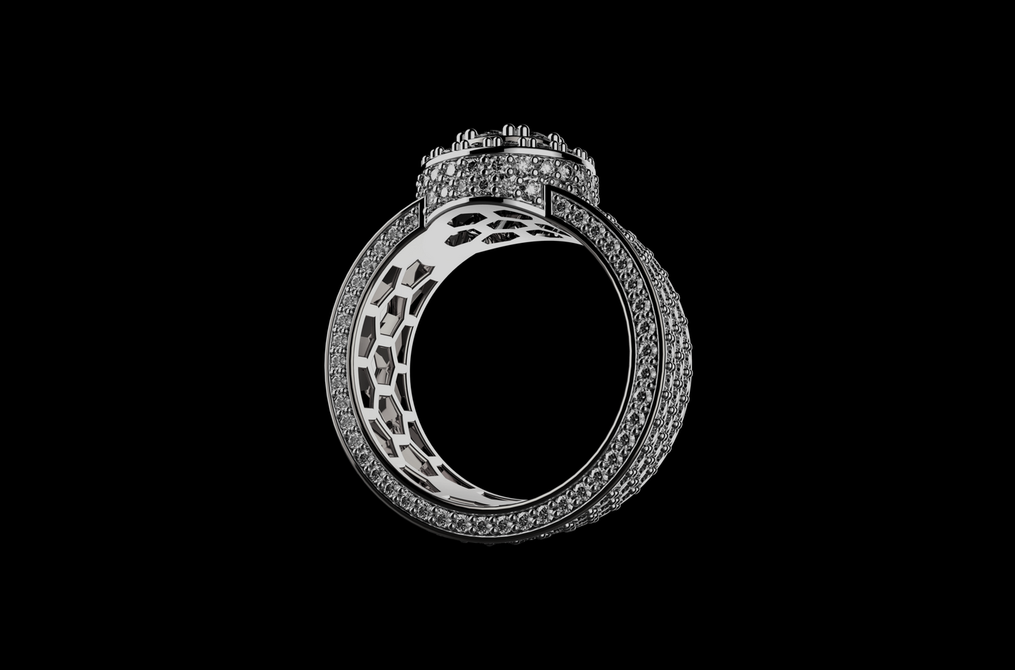 DIAMOND JUMBO CAKE RING