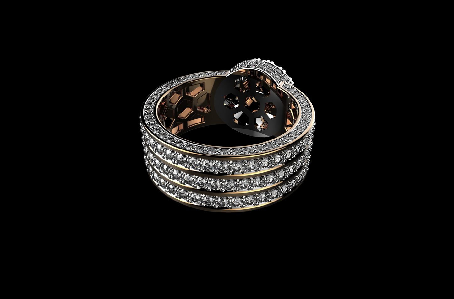 DIAMOND JUMBO CAKE RING