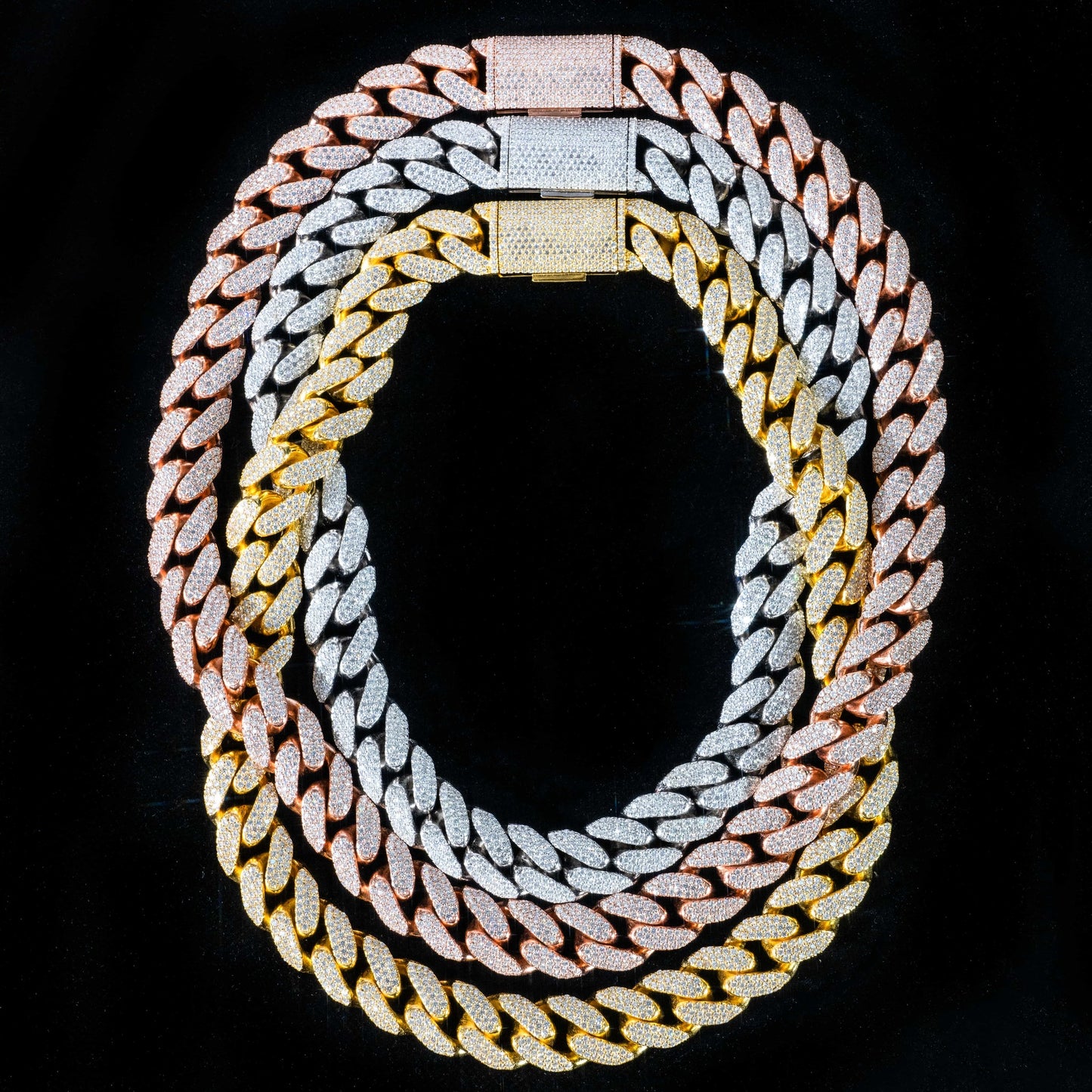 18MM MOISSANITE CUBAN LINK CHAIN
