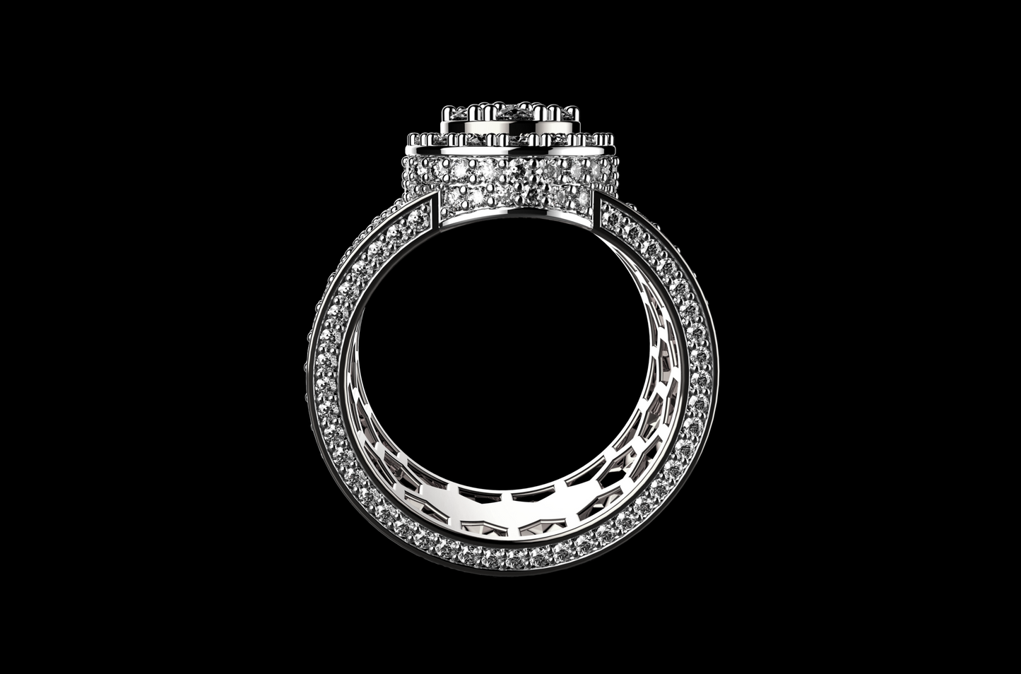 DIAMOND JUMBO CAKE RING
