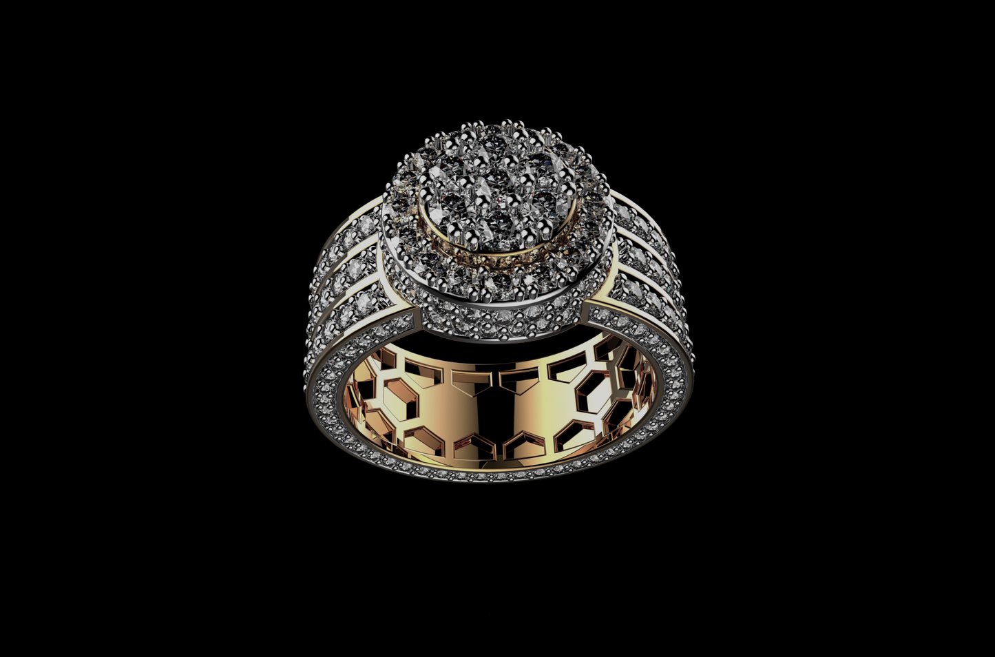 DIAMOND JUMBO CAKE RING
