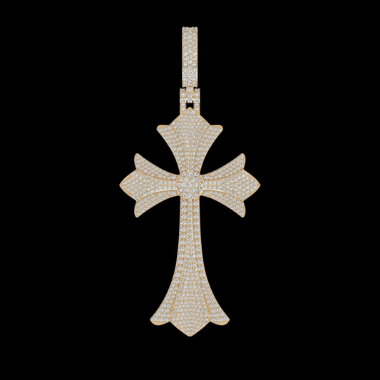 DIAMOND CH CROSS PENDANT
