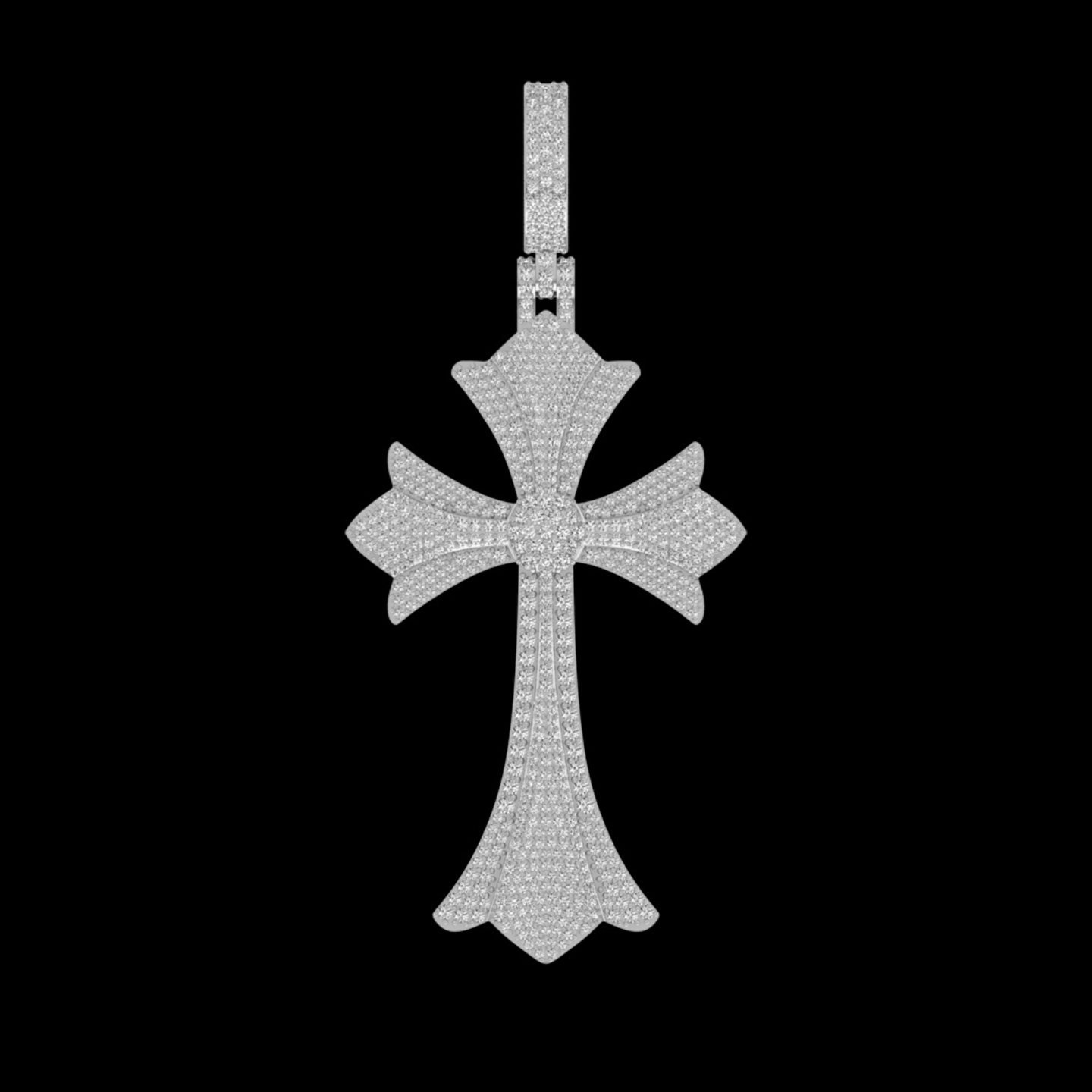 DIAMOND CH CROSS PENDANT