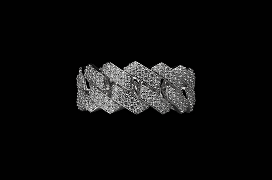 11MM DIAMOND MIAMI CUBAN RING