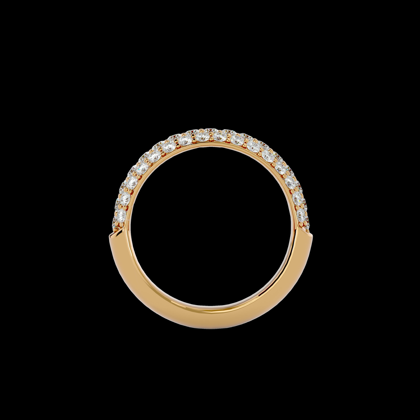 3 ROW DIAMOND ETERNITY RING